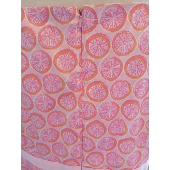 Fresh Produce Pink Fruit Slices Grapefruit Sundress Dress 18 - Picture 4 of 7